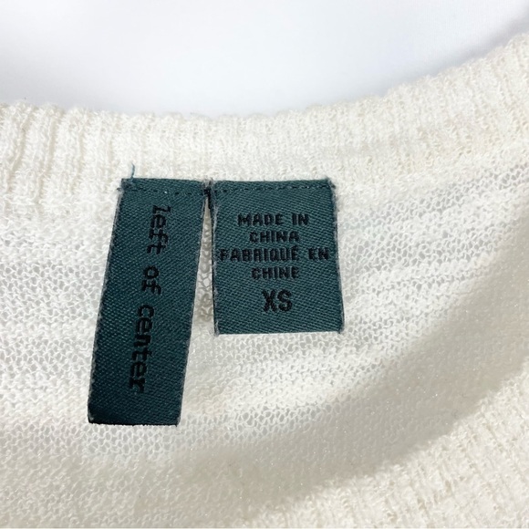 ANTHROPOLOGIE Left of Centre Asymmetrical Sleeveless Top - Picture 3 of 7